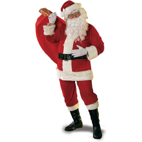  Rubies Costume Co Rubies Costume Adult Mens Soft Velour Santa Claus Suit | Standard