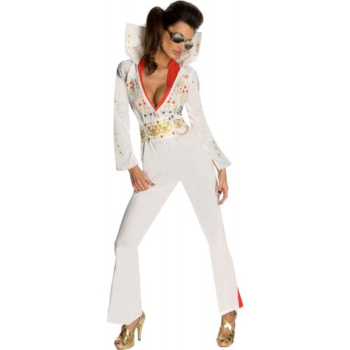  Rubie%27s Secret Wishes Elvis Womans Sexy Jumpsuit Costume