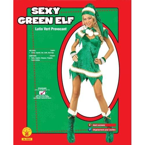  Rubie%27s Secret Wishes Green Elf 5-Piece Costume