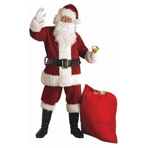 Rubie%27s Rubies Regal Crimson Santa Suit With Gloves
