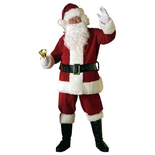  Rubies Costume Co - Deluxe Velvet Santa Suit Adult Costume