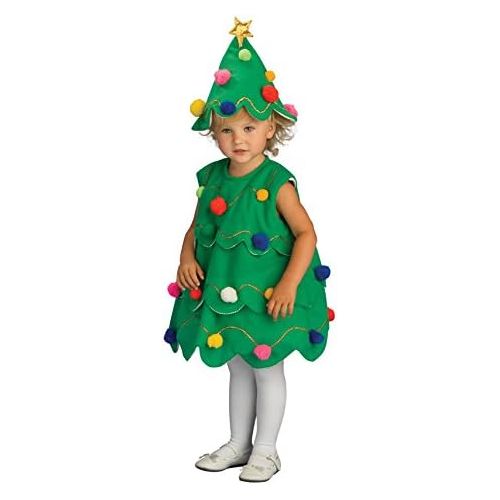  Rubies Costume Lil Xmas Tree Child Costume, Toddler