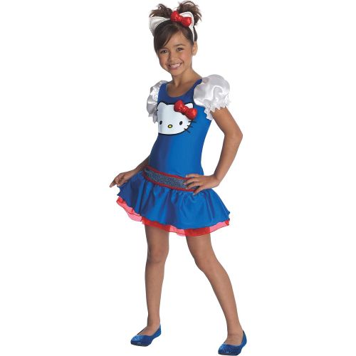  Rubies Hello Kitty Blue Romper Child Costume - Small