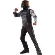 Rubies Captain America: Civil War Winter Soldier Deluxe Muscle Chest Costume, S