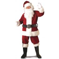 Rubies Adult Deluxe Ultra Velvet Santa Suit With Gloves