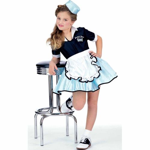  Morris Costumes Car Hop Girl Child Halloween Costume