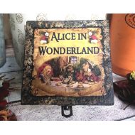 /RubyAliceandMe Alice in Wonderland Jewellery Box. Alice in Wonderland Trinket Box. Jewellery Box. Trinket Box. Alice in Wonderland Gift. Keepsake Box. Box
