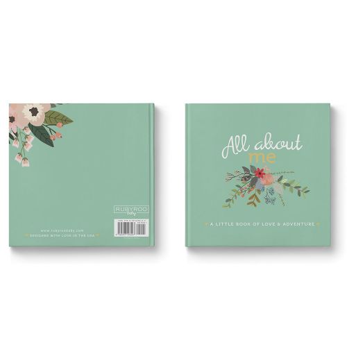  [아마존베스트]RubyRoo Baby First Year Baby Memory Book & Baby Journal. Baby Shower Gift & Keepsake for New Parents to Record Photos & Milestones. Five Year Scrapbook & Picture Album for Boy & Gi