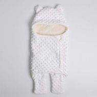 RubyShopUU Fleece Baby Blanket Newborn Baby Swaddle Wrap Soft Winter Baby Bedding Receiving Blanket Manta Bebes Sleeping Bag 0-18M Newborns
