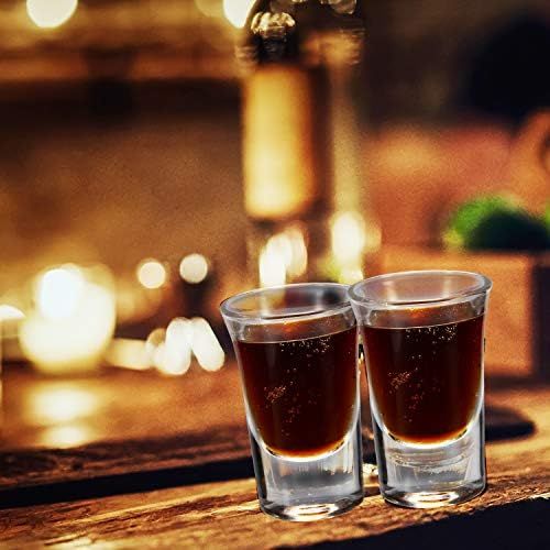  [아마존베스트]Shot Glasses, RUCKAE 1 OZ Shot Glasses Set with Heavy Base, Clear Shot Glasses Set of 12