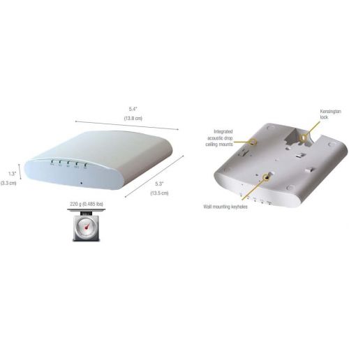  Ruckus ZoneFlex R300 Dual Band Indoor Access Point 901-R300-US02 (2.4GHz and 5GHz, Dual-Band, BeamFlex)
