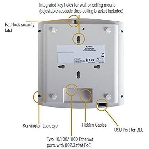  Ruckus R500 UNLEASHED (802.11ac Indoor 2x2:2, Smart Wi-Fi Access Point) 9U1-R500-US00