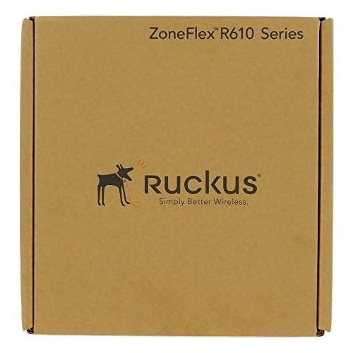  Ruckus Zoneflex R610 Wave 2 Access Point (Smart Wi-Fi 3x3, 802.11ac, BeamFlex, Adaptive Antenna, POE) 901-R610-US00