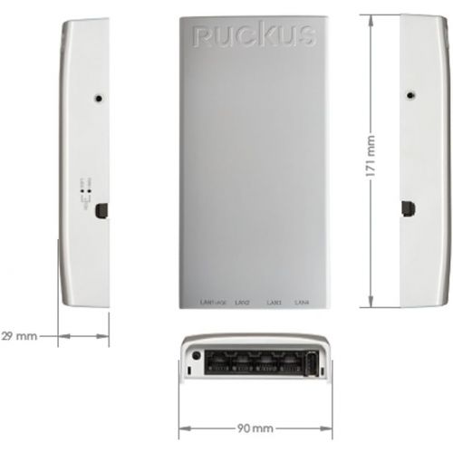  Ruckus Wireless ZoneFlex H500 Multiservice (802.11ac Dual Band Concurrent 2 stream WiredWireless Wall Switch) 901-H500-US00