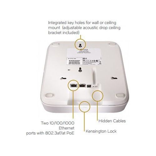  Ruckus Wireless Ruckus ZoneFlex R700 Dual Band 802.11ac Indoor Access Point (802.3af PoE, 3x3:3 MIMO, 901-R700-US00)