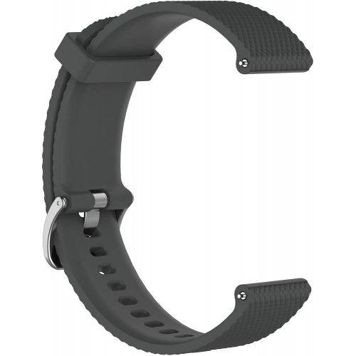  [아마존베스트]RuenTech Bands Compatible with Garmin Vivoactive 3, Vivoactive 3 Music, Vivomove HR, Vivomove Watch Band 20mm Quick Release Silicone Bands