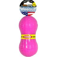 Ruff Dawg Wee-Nut Crunch Rubber Dog Toy Assorted Neon Colors