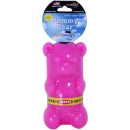 Ruff Dawg Gummy Bear Crunch Rubber Dog Toy Assorted Neon Colors