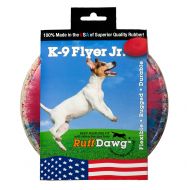 Ruff Dawg K9 Flyer Jr Dog Toy in Lime