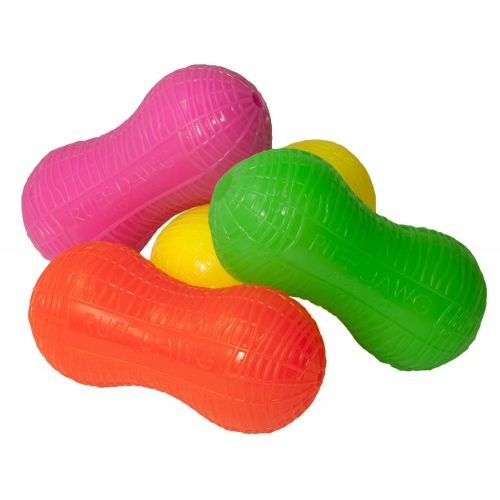  Ruff Dawg Peanut Rubber Dog Toys (Colors Vary)