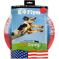 Ruff Dawg K9 Flyer Rubber Dog Toy Large Assorted Colors