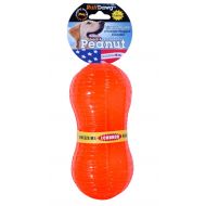 Ruff Dawg Peanut Crunch Rubber Dog Toy Assorted Neon Colors