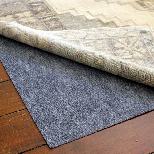  Rug Hold by Rug Pad Central, Runner & Area Rug Pad, Non-Slip Felt & Rubber, Non Skid for Hardwood Floors & Hard Surfaces, Reversible for Rug on Carpet- Made in USA (2x3)