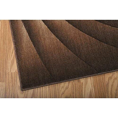  Rug Squared Fenwick Contemporary Transitional Area Rug (FEN75), 7-Feet 9-Inches by 10-Feet 10-Inches, Chocolate