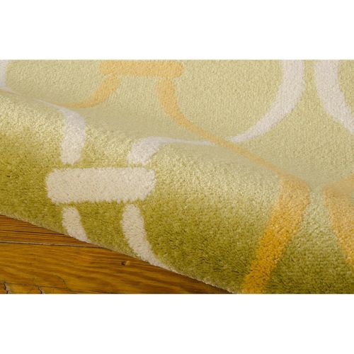  Rug Squared Carlsbad Contemporary Rug Runner (CB003), 2-Feet 2-Inches by 7-Feet 3-Inches, Apple