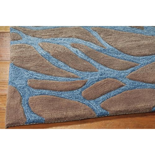  Rug Squared Marietta Contemporary Transitional Area Rug (MRI25), 8-Feet by 10-Feet 6-Inches, Oceanside