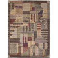 Rug Squared Fenwick Modern Area Rug , 7-Feet 9-Inches by 10-Feet 10-Inches, Multicolor