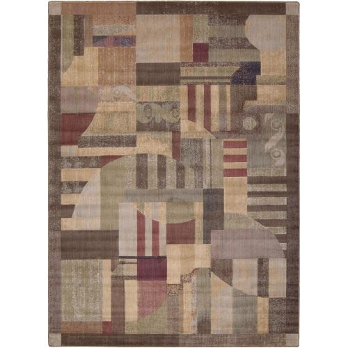  Rug Squared Fenwick Modern Area Rug , 7-Feet 9-Inches by 10-Feet 10-Inches, Multicolor