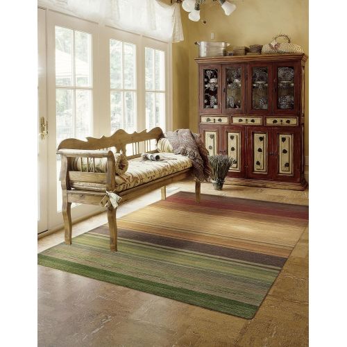  Rug Squared Marietta Contemporary Area Rug (MRI15), 8-Feet by 10-Feet 6-Inches, Harvest