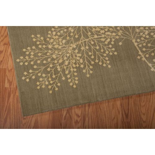  Rug Squared Richland Contemporary Area Rug (RIC01), 3-Feet 6-Inches by 5-Feet 6-Inches, Sage