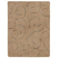 Rug Squared Fenwick Traditional Area Rug (FEN02), 2-Feet by 2-Feet 9-Inches, Peach