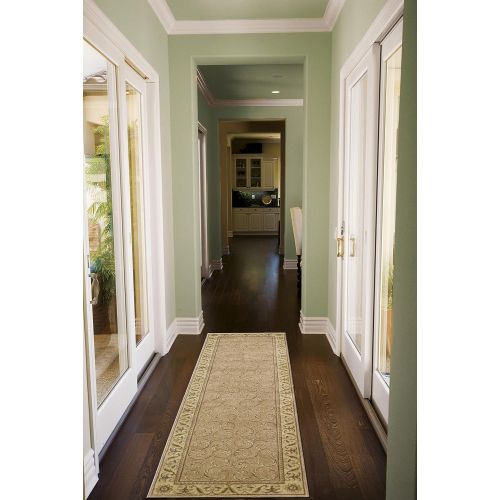  Rug Squared Fenwick Traditional Area Rug (FEN02), 2-Feet by 2-Feet 9-Inches, Peach