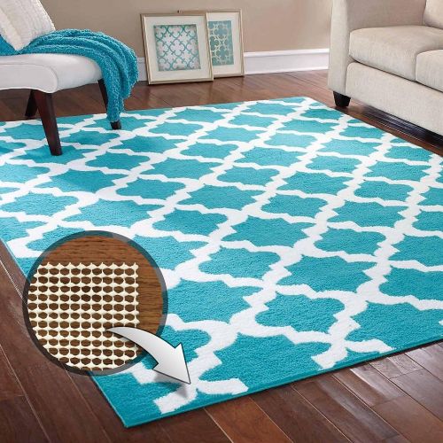  Rug Wrench Washable Non Slip Rug Pad - Protect Floors While Securing Rug and Making Vacuuming Easier