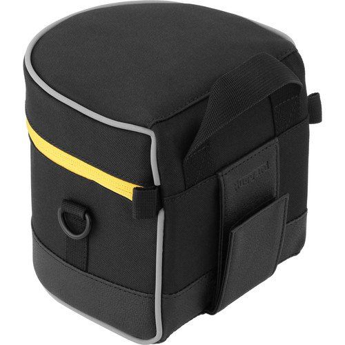  Ruggard Lens Case 4.75 x 4.5 (Black)(3 Pack)