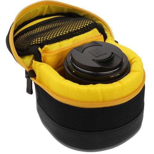  Ruggard Lens Case 2.5 x 3.0 (Black)(6 Pack)