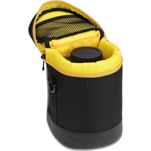  Ruggard Lens Case 6.0 x 4.5 (Black)(6 Pack)