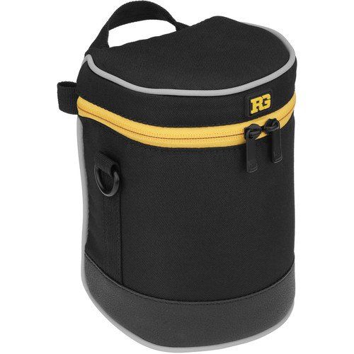  Ruggard Lens Case 6.0 x 3.5 (Black)(3 Pack)