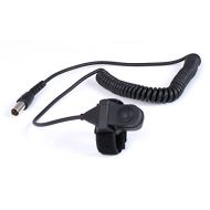 Rugged Radios PTT-VM-WP 3-Pin Waterproof Push to Talk Coil Cord Cable