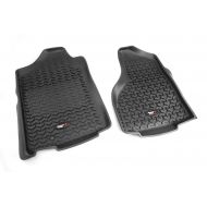 Rugged Ridge All-Terrain 82903.01 Black Front Row Floor Liner For Select Dodge Ram, Ram 1500, 2500 and 3500 Models