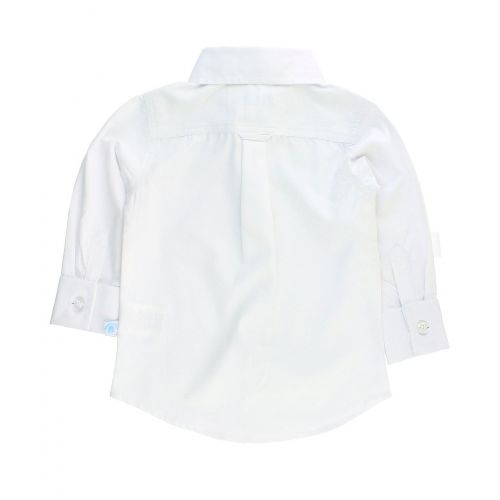  RuggedButts BabyToddler Boys White Formal Button Down