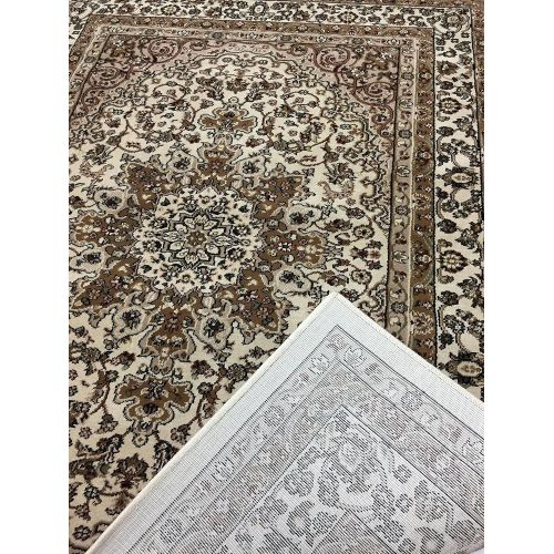  Rugshop Traditional Oriental Cream Medallion Design 33 X 5 Area Rug