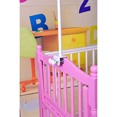  [아마존베스트]RuiHome Clip-On Stand Bracket for Crib Cot Bed