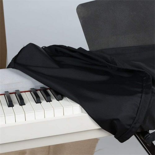  [아마존베스트]Ruibo 61 Key Keyboard Cover/Waterproof Electronic Piano Keyboard Dust Cover with Drawstring made of 420D Oxford / 61 Key Music Keyboard Cover
