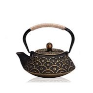 Ruika RUIKA Japanese tetsubin Cast Iron Teapot Gold Fish scales Kettle 800ml 27 Ounce