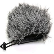 Deadcat Wind Shield, Microphone Furry Windscreen Muff Pop Filter Cover Compatible with Zoom H1N & H1 Handy Portable Recorder, Outdoor Videography Vlog Film, Sports Camera,