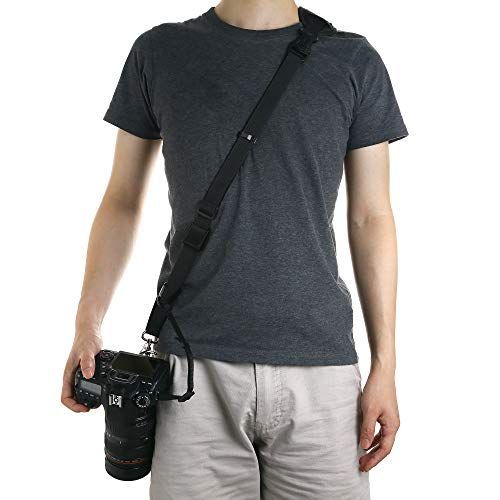  Ruittos Camera Strap,DSLR Shoulder Strap Crossbody Sling Quick Release Storage Pocket